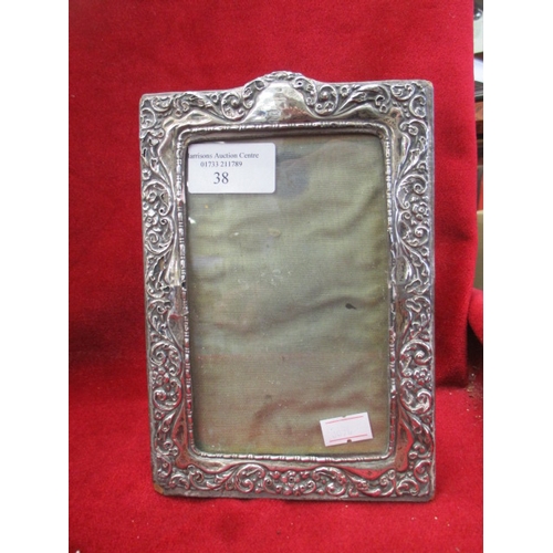 38 - SILVER HALLMARKED PHOTOGRAPH FRAME