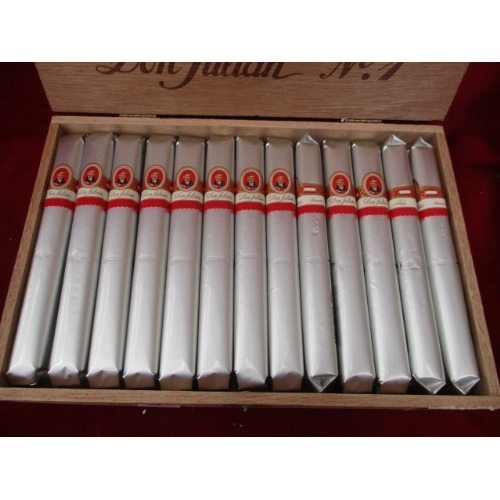 56 - BOX OF 25 DON JULIAN No1 CIGARS, sealed