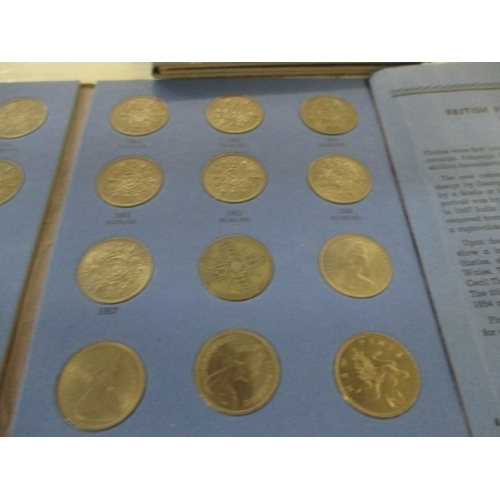 56E - BRITISH SHILLING COLLECTION X 2,  BRITISH FLORIN COLLECTION AND BRITISH CROWN COLLECTION 1941 TO DAT... 