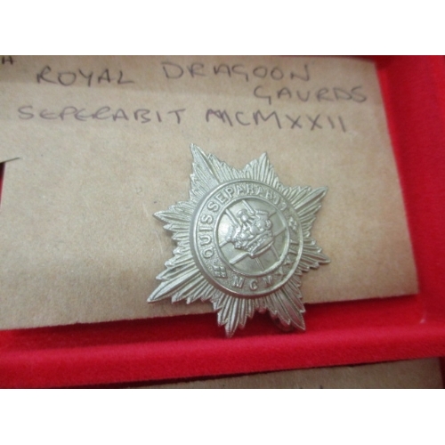 53 - 8 CAP BADGES, GENUINE WWI AND WWII PLUS 4 REPLICA NAZI BADGES