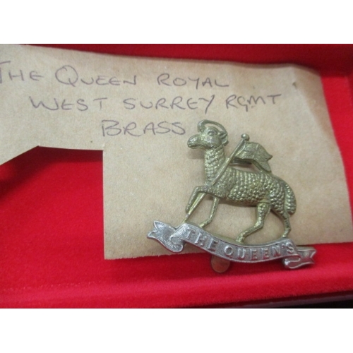 53 - 8 CAP BADGES, GENUINE WWI AND WWII PLUS 4 REPLICA NAZI BADGES