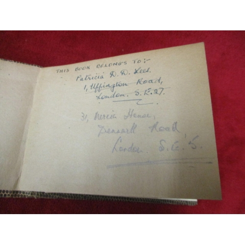 10B - AUTOGRAPH BOOK FROM THE 1940's