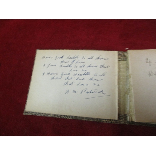 10B - AUTOGRAPH BOOK FROM THE 1940's