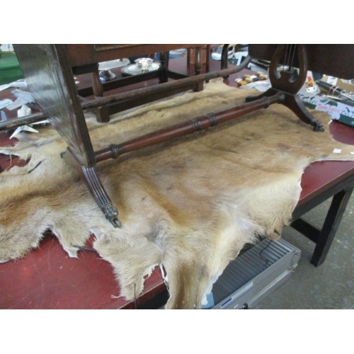 207 - REINDEER FUR RUG