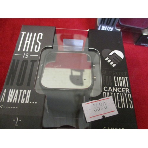 21 - 3 X 1 FACE WATCH, BOXED