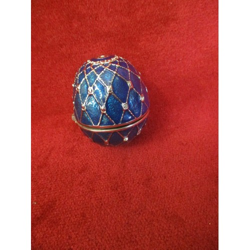 25 - FABERGE STYLE EGG