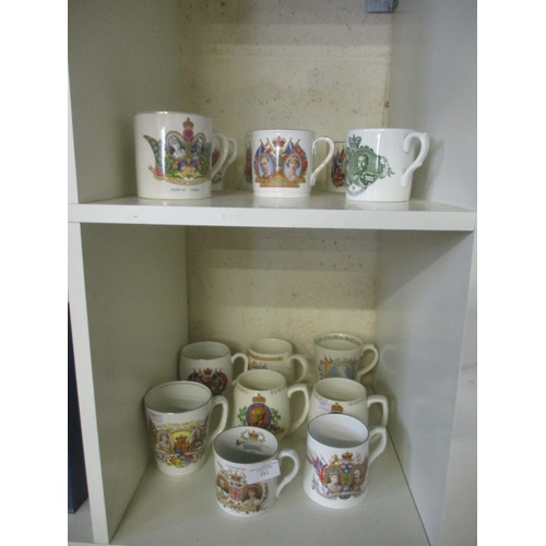 161 - 2 SECTIONS OF COMMEMORATIVE WARE