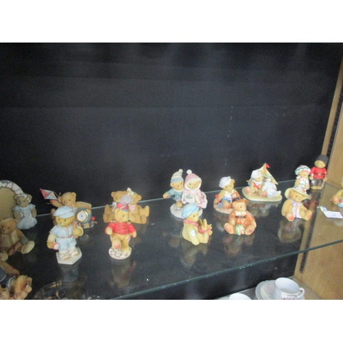 166 - COLLECTION OF 16 CHERISHED TEDDIES