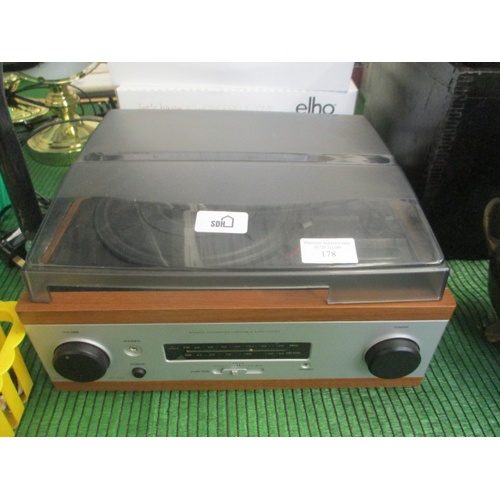 178 - DERENS TURNTABLE RADIO