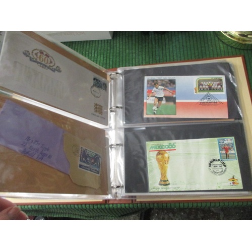 187 - ALBUM OF MIXED FIRST DAY COVERS