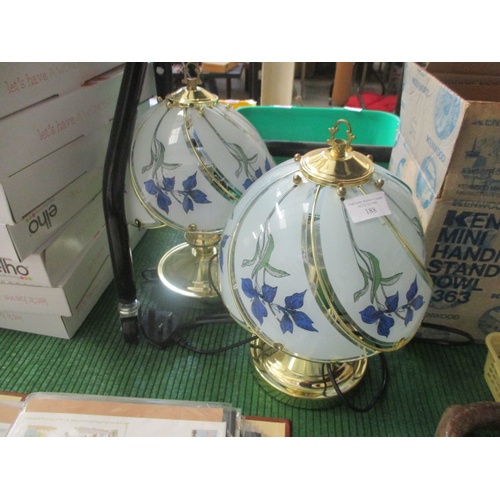 188 - A PAIR OF MATCHING TOUCH TABLE LAMPS