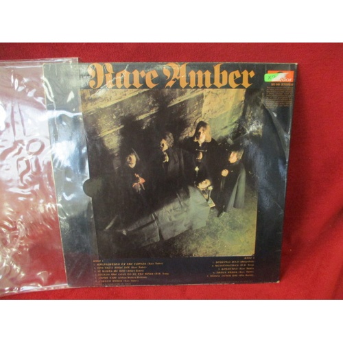 25 - 1969 RARE  AMBER PROGRESSIVE  ROCK LP, POLYDOR 583046. STEREO MEDIA COND EX WITH DISC (DISCOGS £500+... 