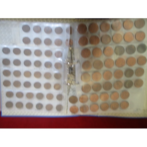 51 - AN ALBUM OF PRE DECIMAL COINS