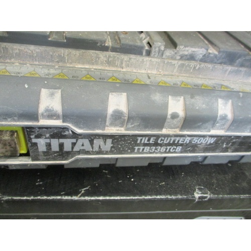 192 - TITAN TTB336 TCB ELECTRIC TILE CUTTER