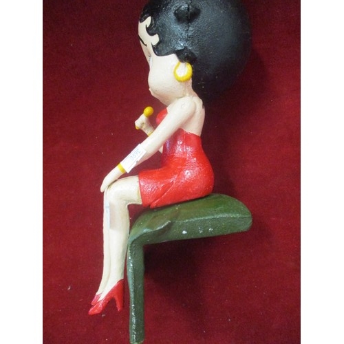 119 - CAST IRON REPRODUCTION BETTY BOOP FIGURE