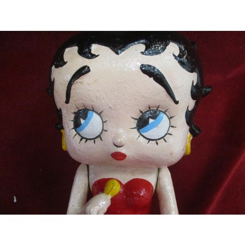 119 - CAST IRON REPRODUCTION BETTY BOOP FIGURE