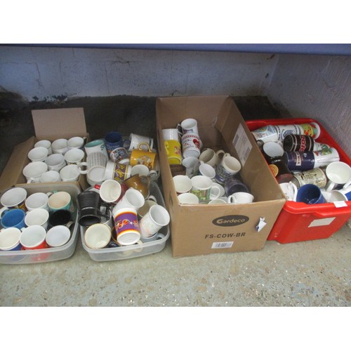 171 - HUGE QUANTITY OF QUALITY MUGS