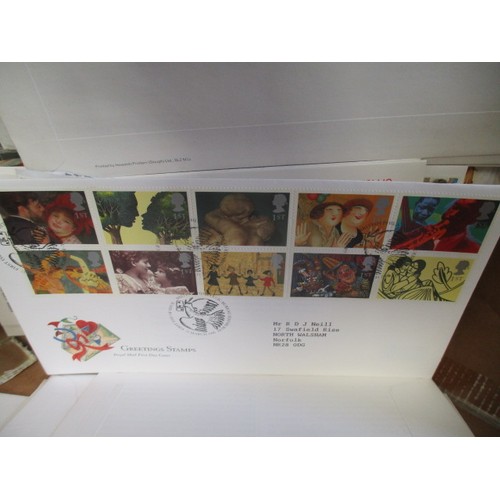 222 - LARGE QUANITY OF FIRST DAY COVERS