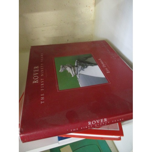 174B - LARGE QUANTITY OF MOTOR RACING BOOKS AND MAGAZINES -  RACING LINE,  MOTORSPORT, MORRIS LIGHT PICK UP... 