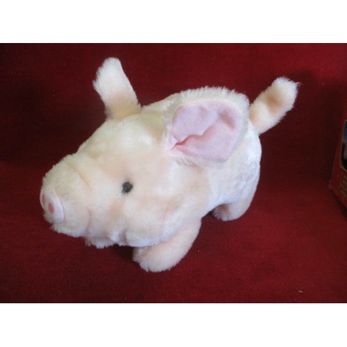10 - BATTERY OPERATED ' HAPPY PIGGY, BOXED