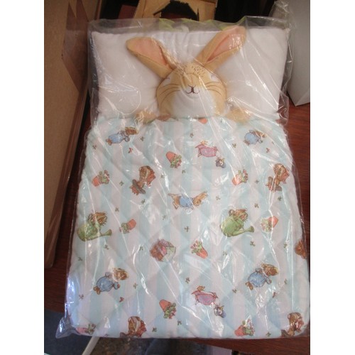 249 - BEATRIX POTTER NIGHT CLOTHES CASE BY ANN WILKINSON FOR HUNKYDORY NEW SEALED