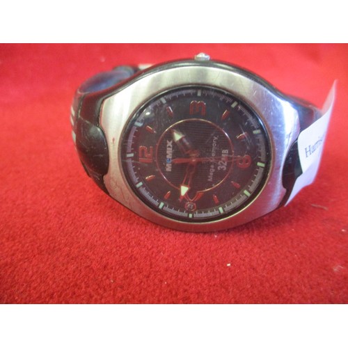 16 - MEMIX WRIST WATCH U.S.B. CONNECTION MEGA MEMORY (STRAP DAMAGED)