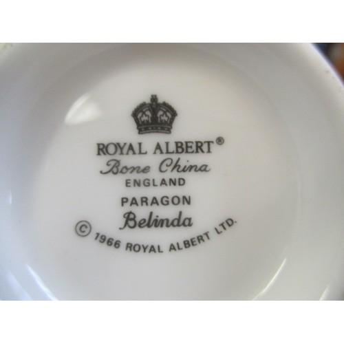 278 - 6 PLACE SETTING ROYAL ALBERT BELINDA DINNER PLATES, 8