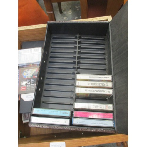 371 - A DRAWER OF AUDIO TAPES