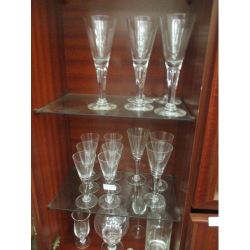 418 - SELECTION OF DARTINGTON GLASSES