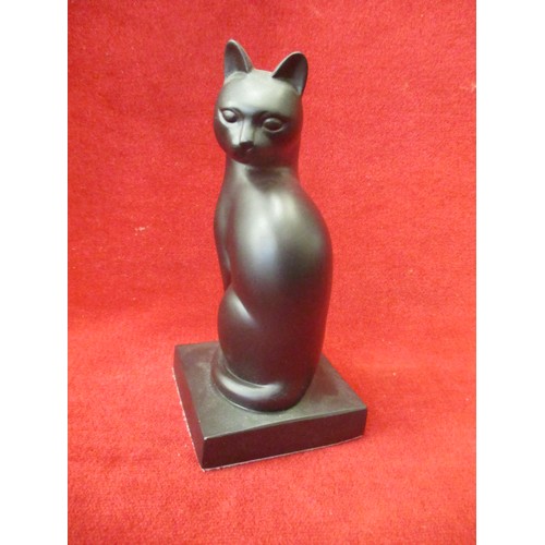 56 - CAT SCULPTURE ' ELEGANCE'  BY THE REVIVAL ART COMPANY