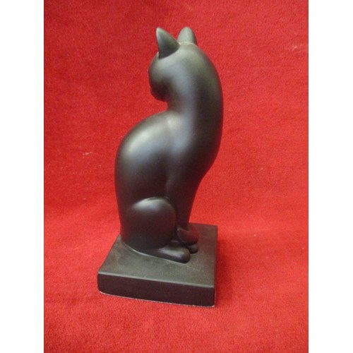 56 - CAT SCULPTURE ' ELEGANCE'  BY THE REVIVAL ART COMPANY