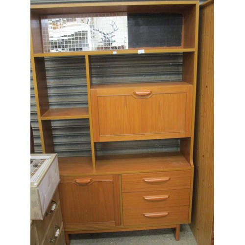 123 - 1970S ROOM DIVIDER DRINKS CABINET