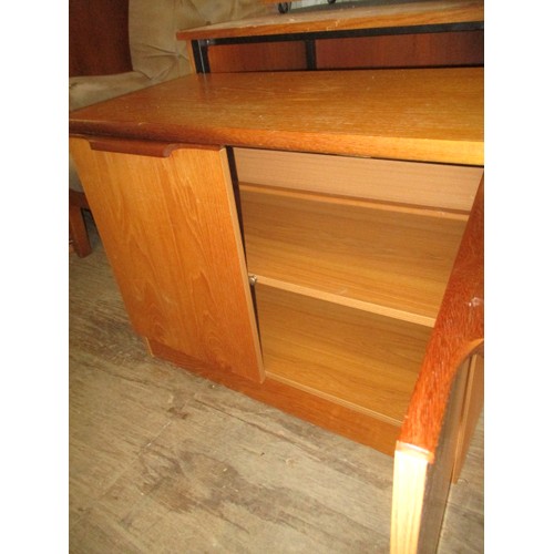 300G - TEAK EFFECT 2 DOOR  CUPBOARD