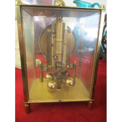 131 - ANTIQUE KUNDO CARRIAGE  CLOCK