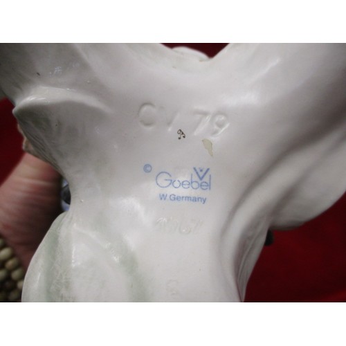 295 - GOEBEL  AMAZON PARROT -, 22 CMS HIGH WITH BOX