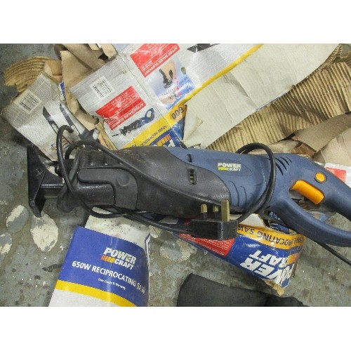 Power craft outlet reciprocating saw