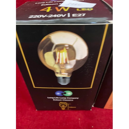 95 - 3 X BRAND NEW EDISON CLASSICS 4W LED BULBS