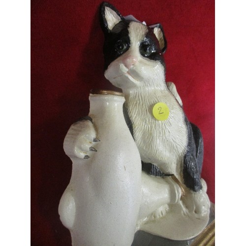 109 - CAST IRON CAT DOORSTOP