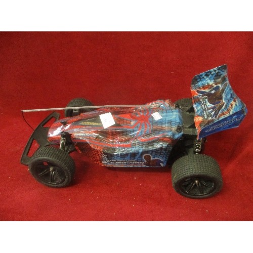 133 - SPIDERMAN RC RACING CAR