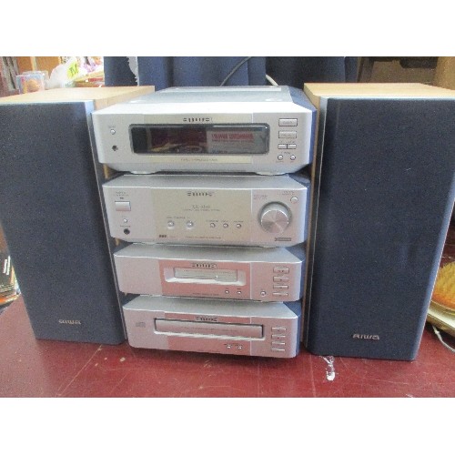264 - AIWA XR-M98 SEPARATES STEREO WITH SPEAKERS