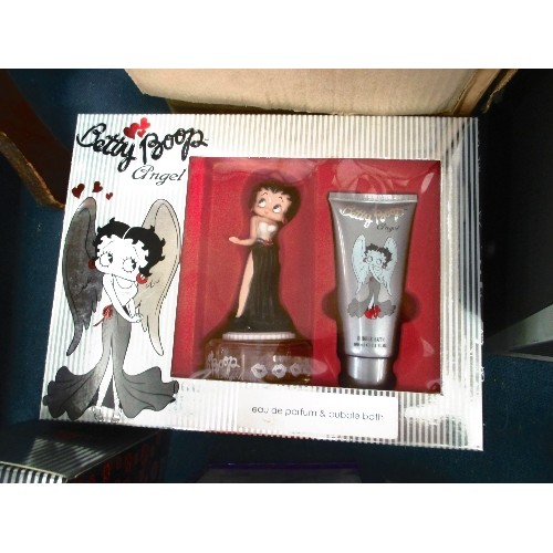 BOXED PERFUMES GIFT SETS INCLUDING BETTY BOOP