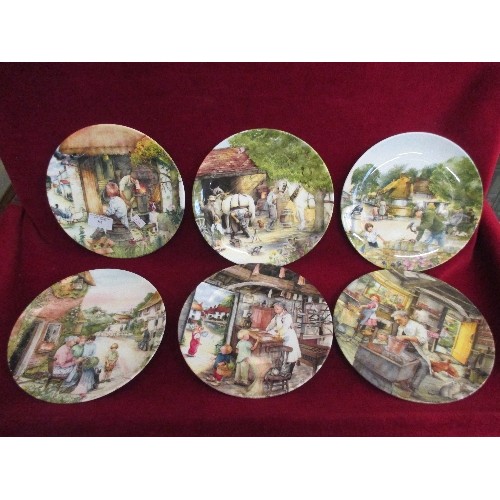 84 - 6 X COLLECTORS ROYAL DOULTON 