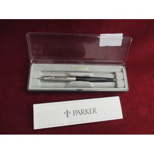 61 - PARKER 45 BALLPOINT PEN IN CASE