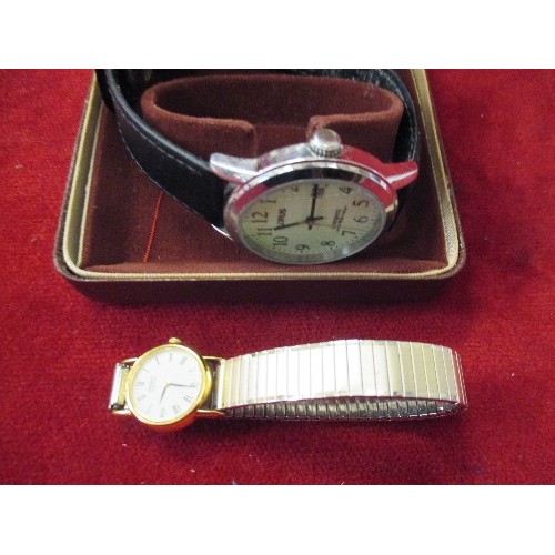 66 - 3 X WRIST WATCHES INCLUDING  LORUS LUMIBRITE (WORKING), SECRET DREAMS WATCH WITH WHITE STRAP, SEIO Q... 