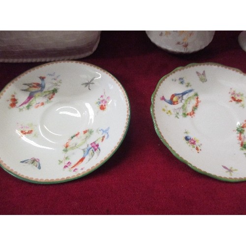 67D - MIXED CHINA INCLUDING WEDGWOOD, COALPORT, ROYAL DOULTON, COPELANDS ETC