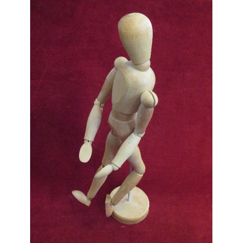 80 - ARTISTS WOODEN MANNEQUIN