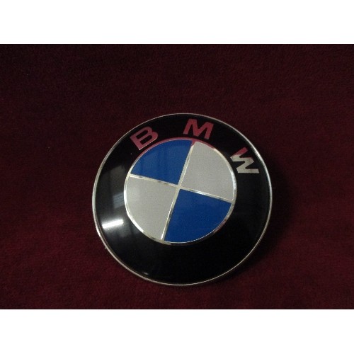 29 - BMW ABS-PC CAR BADGE  - NEW IN PACKET