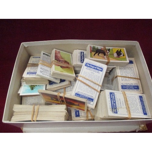 85 - COLLECTION OF BROOKE BOND PICTURE CARDS, IN BOOKS AND LOOSE