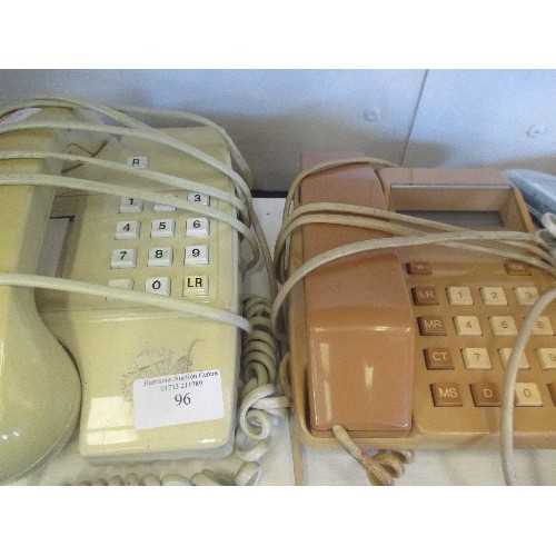 96 - 4 TELEPHONES INCLUDING RETRO