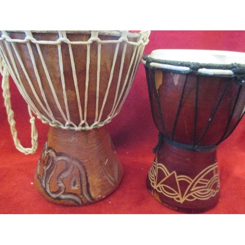 109 - 3 TRIBAL DRUMS